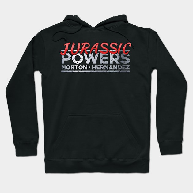 Jurassic Powers Hoodie by deadright